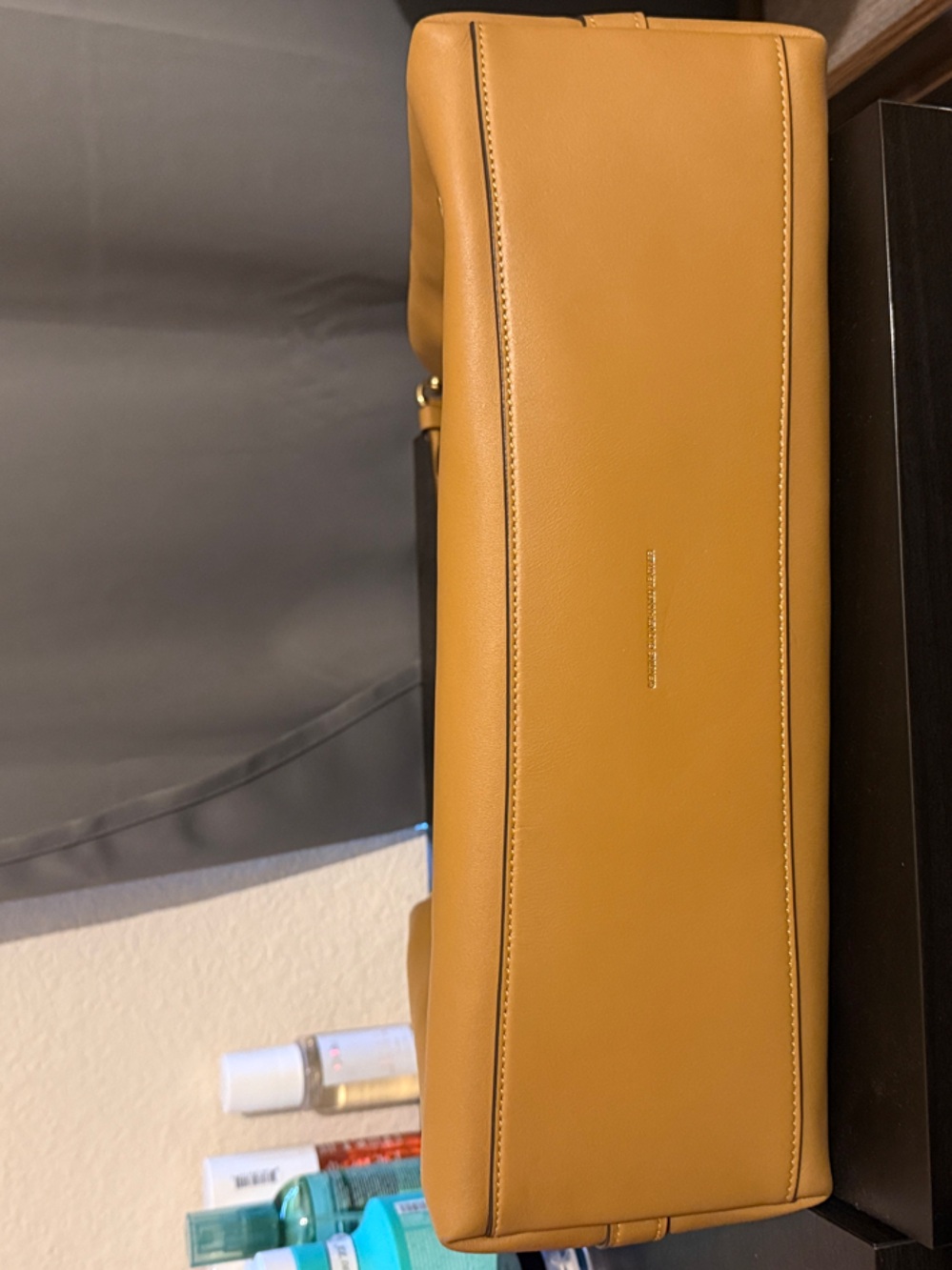 Coach Large Honey Brown Juliet 38 Shoulder Bag & Coach Honey Brown Wallet - Picture 9 of 12